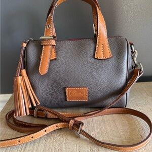 Dooney & Bourke Kendra Pebbled Leather Satchel Purse